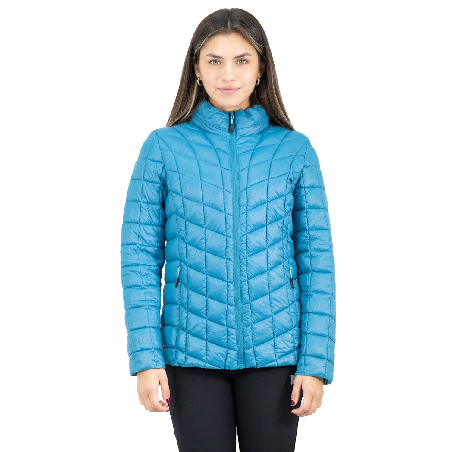 Parka Insulada Hw Traveler Mujer Petroleo image number 1.0
